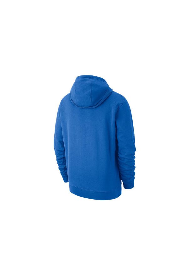 Nike - Bluza męska nike nba oklahoma city thunder courtside hoodie signal blue. Kolor: niebieski. Materiał: bawełna. Sport: bieganie
