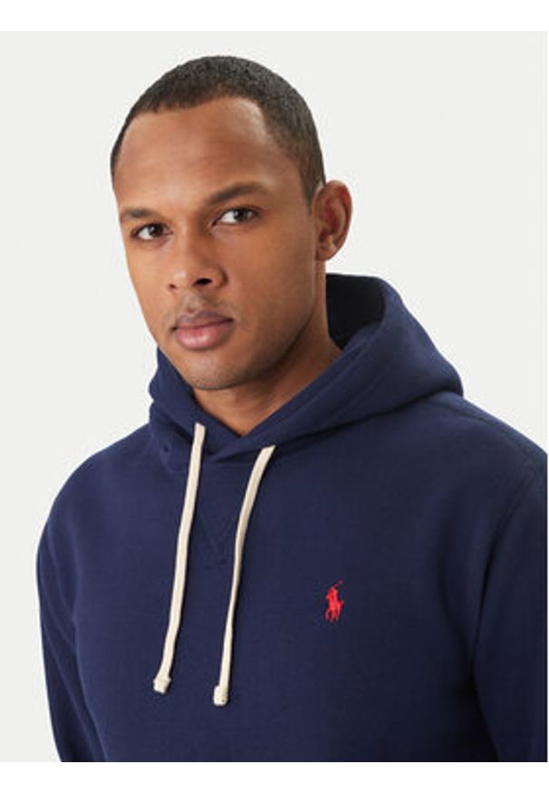 Polo Ralph Lauren Bluza 710766778007 Granatowy Regular Fit. Typ kołnierza: polo. Kolor: niebieski. Materiał: bawełna, syntetyk