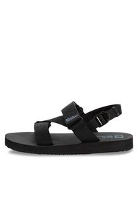 Jack Wolfskin Sandały Urban Entdeckung Belt Sandal 4056711 Czarny. Kolor: czarny. Materiał: materiał #6