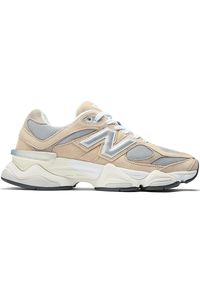 Buty unisex New Balance U9060LBD – beżowe. Kolor: beżowy. Materiał: zamsz, skóra, guma. Szerokość cholewki: normalna. Sport: turystyka piesza