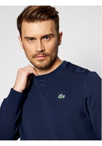 Lacoste Bluza SH9604 Granatowy Regular Fit. Kolor: niebieski. Materiał: syntetyk #3