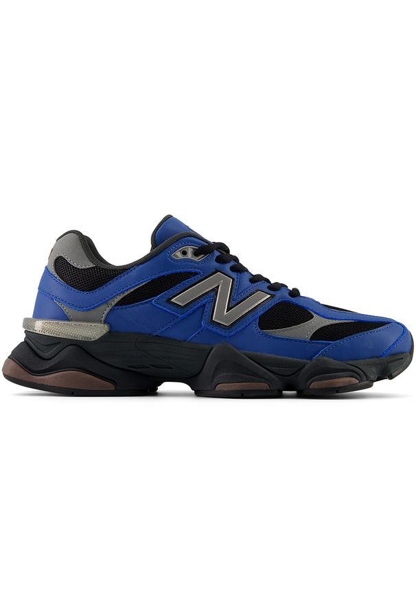 Buty unisex New Balance U9060NRH – niebieskie. Okazja: na co dzień. Kolor: niebieski. Materiał: materiał, skóra, guma. Szerokość cholewki: normalna. Sport: turystyka piesza