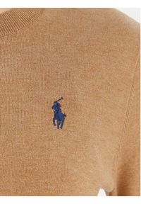 Polo Ralph Lauren Kardigan 211971871007 Beżowy Slim Fit. Typ kołnierza: polo. Kolor: beżowy. Materiał: bawełna #6