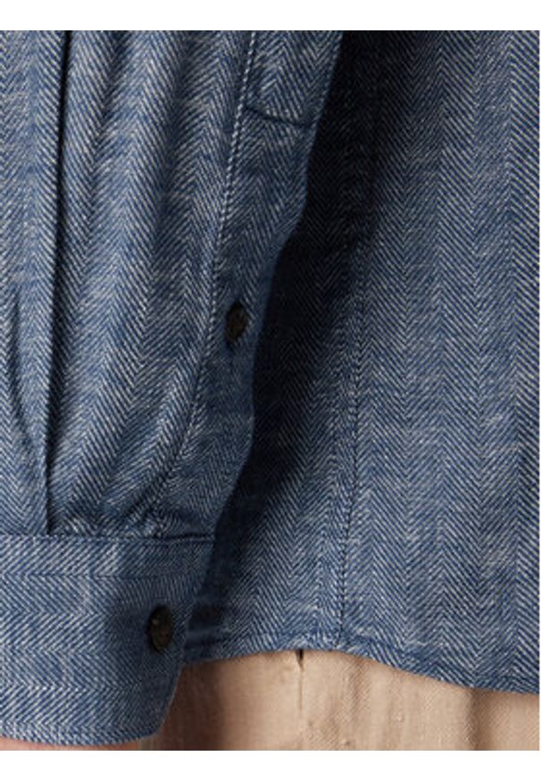 Jack & Jones Koszula Parker 12292161 Niebieski jasny Regular Fit. Kolor: niebieski. Materiał: bawełna