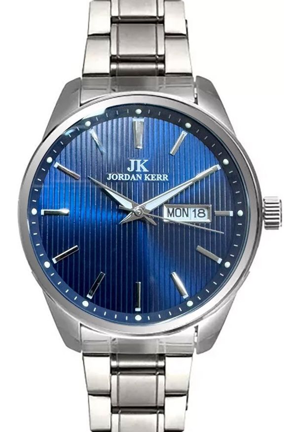 Zegarek Jordan Kerr Zegarek męski Jordan Kerr C4020 granatowa t. Kolor: niebieski