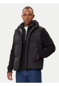 Armani Exchange Kamizelka XM001100 AF16340 UC001 Czarny Regular Fit. Kolor: czarny. Materiał: syntetyk