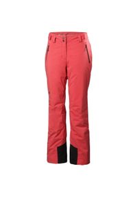 Spodnie Narciarskie Helly Hansen W Legendary Insulated Pant Poppy. Kolor: czerwony. Sport: narciarstwo