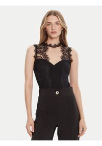Rinascimento Body CFC0125003003 Czarny Slim Fit. Kolor: czarny. Materiał: syntetyk