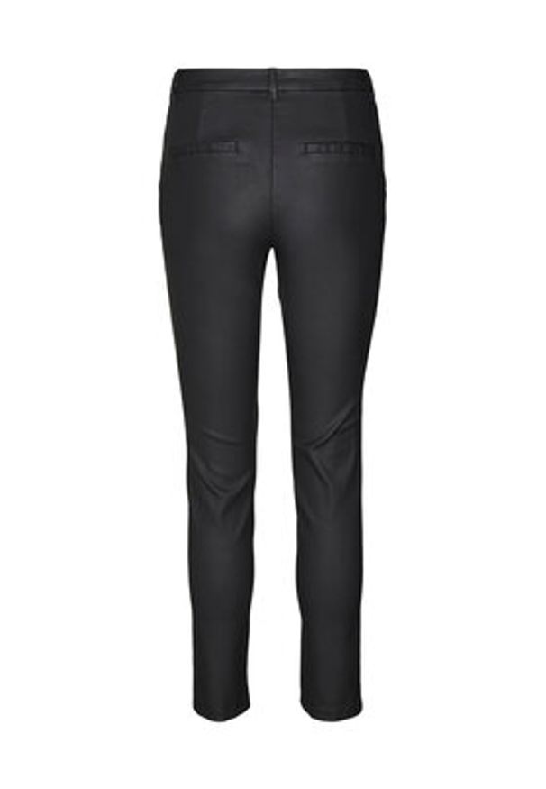 Vero Moda Spodnie materiałowe 10221336 Czarny Slim Fit. Kolor: czarny. Materiał: wiskoza
