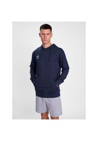 Bluza z kapturem Hummel Go 2.0. Typ kołnierza: kaptur. Kolor: niebieski. Sport: fitness #1