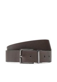 Calvin Klein Pasek Męski Adj/Rev Slim Loop Pb 35Mm K50K510371 Brązowy. Kolor: brązowy. Materiał: skóra