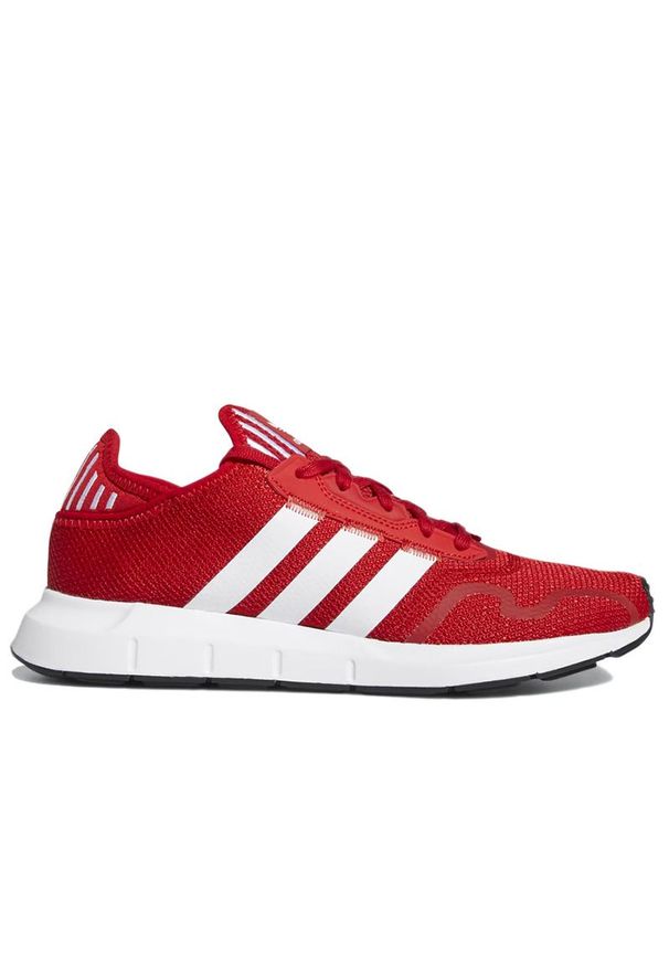 Adidas - Buty adidas Originals Swift Run X FY2113 - czerwone. Zapięcie: sznurówki. Kolor: czerwony. Materiał: guma. Szerokość cholewki: normalna. Wzór: aplikacja. Sport: bieganie