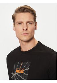 BOSS T-Shirt Injungle 50535112 Czarny Regular Fit. Kolor: czarny. Materiał: bawełna #3