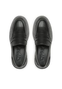 ONLY Shoes Loafersy Onlbeth-3 15271655 Czarny. Kolor: czarny. Materiał: skóra