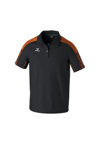ERIMA - Polo Erima Evo Star. Typ kołnierza: polo. Kolor: czarny, wielokolorowy, pomarańczowy. Materiał: materiał. Długość rękawa: raglanowy rękaw. Sport: piłka nożna #1