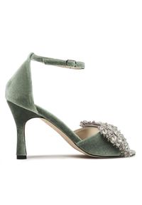 Sandały Custommade. Kolor: zielony #1
