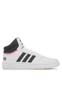 Adidas - adidas Sneakersy Hoops 3.0 GW5455 Biały. Kolor: biały. Materiał: materiał