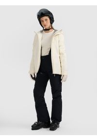 4f - 4F Spodnie narciarskie membrana 15000 damskie - czarne L. Kolor: czarny. Materiał: materiał. Technologia: Thinsulate. Wzór: gładki. Sezon: zima. Sport: narciarstwo #1