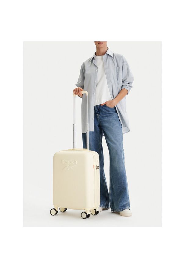 Walizka kabinowa Reebok. Kolor: żółty