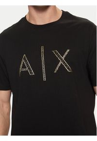 Armani Exchange T-Shirt XM000325 AF10364 UC001 Czarny Regular Fit. Kolor: czarny. Materiał: bawełna