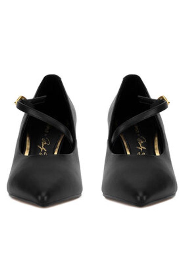 Gino Rossi Szpilki NOELLA-527-5 Czarny. Kolor: czarny. Materiał: skóra. Obcas: na szpilce