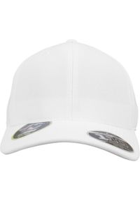 FLEXFIT - Czapka Z Daszkiem Unisex Adult 110 Cool & Dry Mini Pique. Kolor: biały