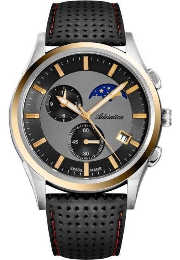 Zegarek Adriatica Zegarek Adriatica A8282.22G7CHR Męski Klasyczny. Styl: klasyczny