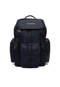 Premiata Plecak Booker Var 2138 Granatowy. Kolor: niebieski. Materiał: materiał #3