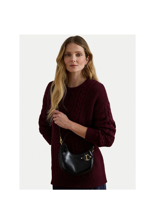 Lauren Ralph Lauren - Torebka LAUREN RALPH LAUREN. Kolor: czarny