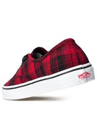 Buty do chodzenia damskie Vans Authentic Plaid. Zapięcie: sznurówki. Kolor: czerwony, czarny, wielokolorowy. Materiał: syntetyk, tkanina, materiał. Szerokość cholewki: normalna. Model: Vans Authentic. Sport: turystyka piesza