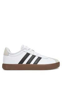 Adidas - adidas Sneakersy Vl Court 3.0 K ID9062 Biały. Kolor: biały. Materiał: skóra #1