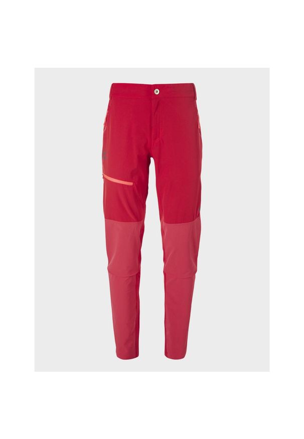 Spodnie trekkingowe damskie Halti Pallas X-Stretch Lite. Kolor: czerwony