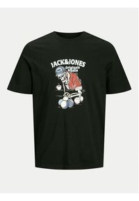 Jack & Jones - Jack&Jones T-Shirt Eight Skull 12264841 Czarny Standard Fit. Kolor: czarny. Materiał: bawełna #4