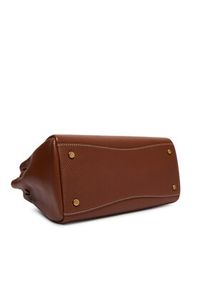 TOMMY HILFIGER - Tommy Hilfiger Torebka American Icon Mini Tote Leather AW0AW17926 Brązowy. Kolor: brązowy. Materiał: skórzane #6