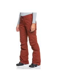 Spodnie narciarskie damskie Roxy Nadia 10K DryFlight Insulated. Kolor: czerwony. Materiał: poliester. Sezon: zima. Sport: narciarstwo #1