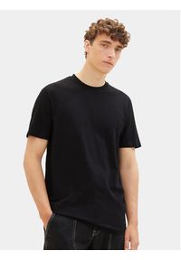 Tom Tailor Denim Komplet 2 t-shirtów 1038633 Czarny Regular Fit. Kolor: czarny. Materiał: bawełna, denim #3