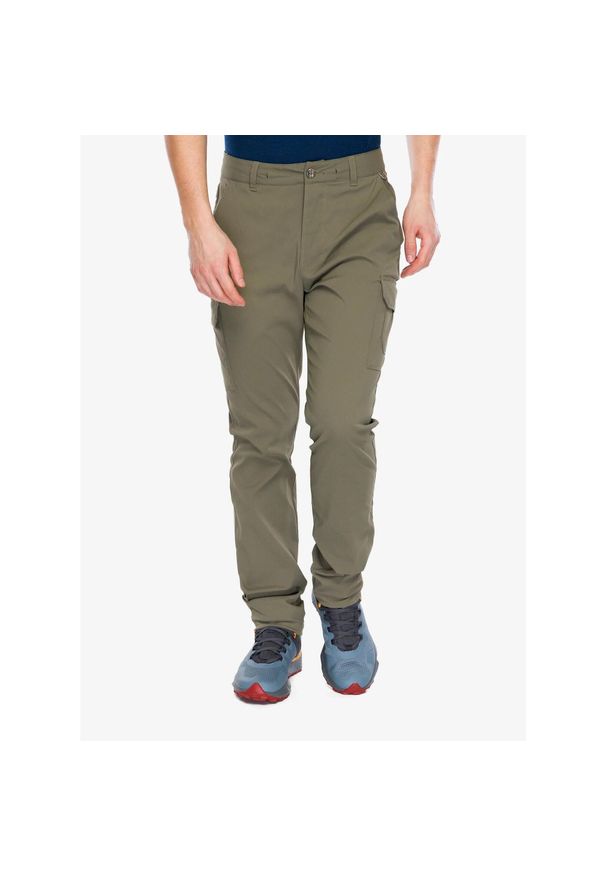 columbia - Spodnie turystyczne męskie Columbia Tech Trail Utility Pant. Kolor: zielony. Sport: turystyka piesza
