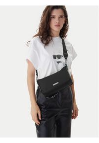 Karl Lagerfeld - KARL LAGERFELD Torebka B1W30018 Czarny. Kolor: czarny. Materiał: skórzane #4