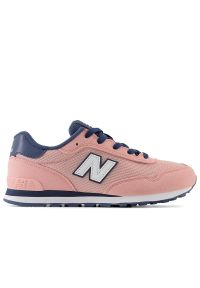 Buty New Balance GC515KPN - różowe. Okazja: na co dzień. Kolor: różowy. Materiał: materiał, syntetyk, guma. Szerokość cholewki: normalna. Model: New Balance 574 #1