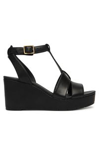 Clarks Sandały Sabina Hope 26186102 Czarny. Kolor: czarny. Materiał: skóra #1