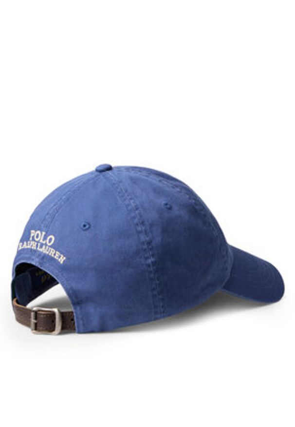 Polo Ralph Lauren Czapka z daszkiem 710A13276001 Niebieski. Kolor: niebieski. Materiał: bawełna