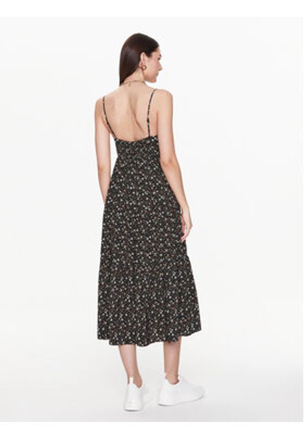 Pepe Jeans Sukienka codzienna Pey PL953300 Kolorowy Regular Fit. Okazja: na co dzień. Materiał: wiskoza. Wzór: kolorowy. Typ sukienki: proste. Styl: casual