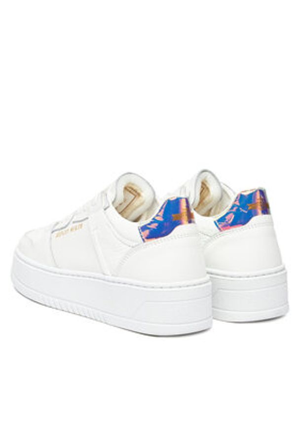 Replay - REPLAY Sneakersy Sbam W Light GWZ6V .000.C0001L Biały. Kolor: biały. Materiał: skóra