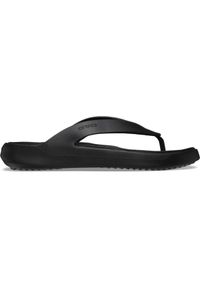 Japonki damskie Crocs Getaway Flip. Okazja: na plażę. Kolor: czarny. Styl: sportowy #1