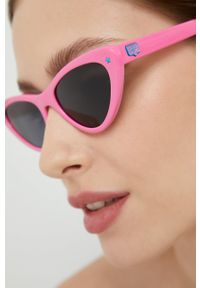 Chiara Ferragni okulary przeciwsłoneczne damskie kolor różowy. Kolor: różowy #4