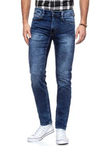 Mustang - SPODNIE MĘSKIE MUSTANG Oregon Tapered K DENIM BLUE 1006064 5000 683. Stan: obniżony #4