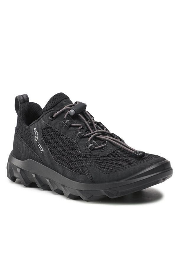 ecco - ECCO Sneakersy Mx W 82026351052 Czarny. Kolor: czarny. Materiał: materiał