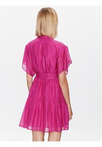 Marella Sukienka koktajlowa Magma 2332214132 Różowy Regular Fit. Kolor: różowy. Materiał: bawełna. Styl: wizytowy