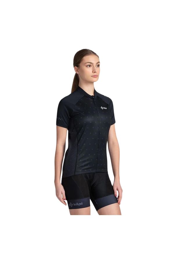 Damska koszulka kolarska Kilpi MOATE-W. Kolor: czarny. Sport: kolarstwo