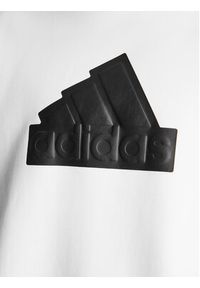 Adidas - adidas Bluza Future Icons Badge of Sport Hoodie IC3746 Biały Regular Fit. Kolor: biały. Materiał: bawełna. Styl: sportowy #5